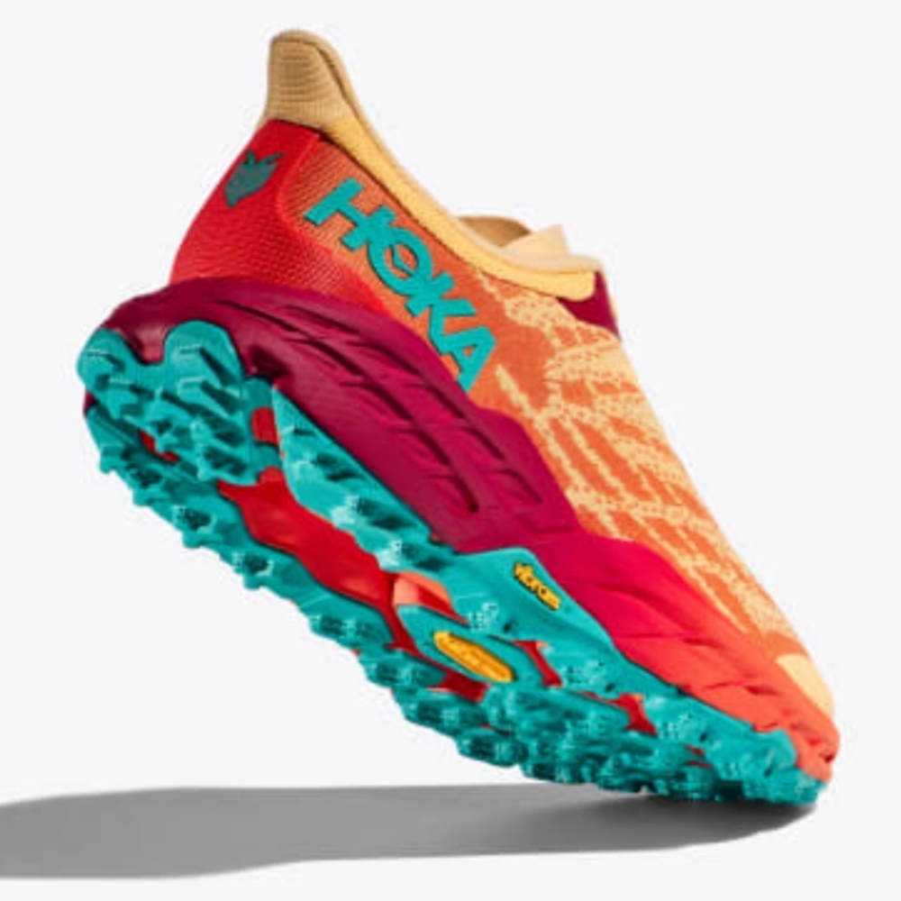 HOKA ONE ONE MEN'S SPEEDGOAT 5 IFLM (IMPALA FLAME) Size 10D